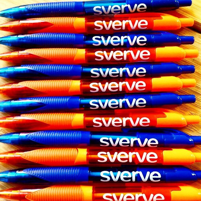 #Swag pens, we've got #swag pens! #mysverve #colors #nyc @wework